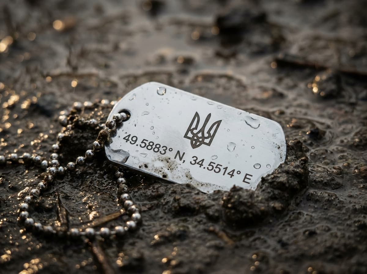 Жетон з Тризубом 22×40