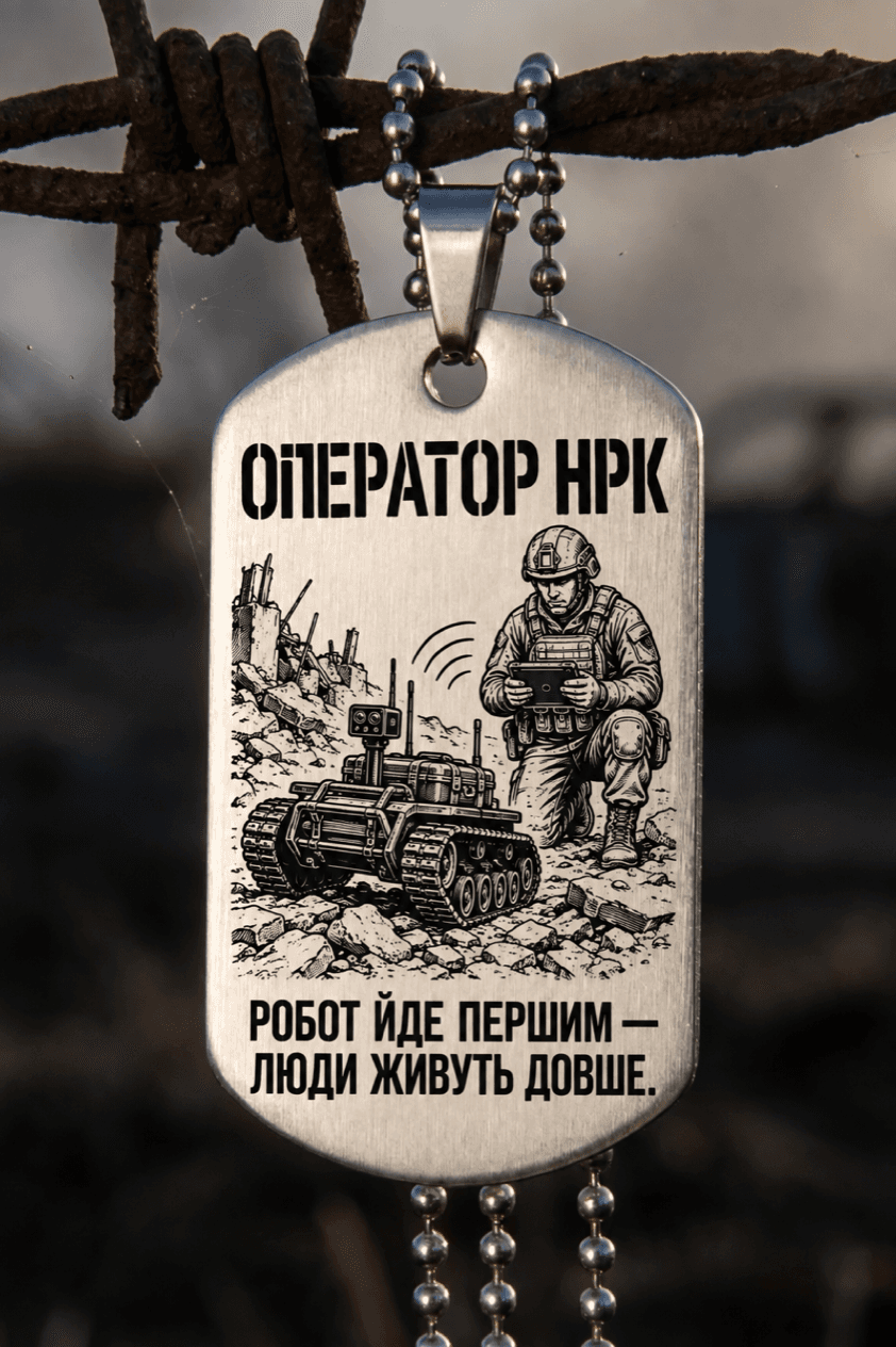 Жетон «ОПЕРАТОР НРК» — готовий дизайн CORETAG