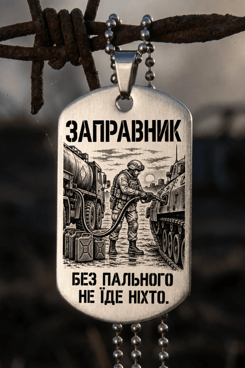 Жетон «ЗАПРАВНИК» — готовий дизайн CORETAG