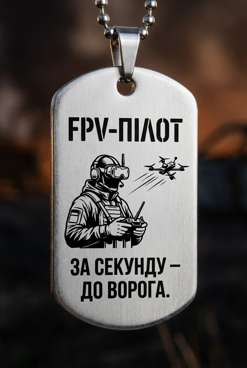 Жетон «FPV-ПІЛОТ» — CORETAG