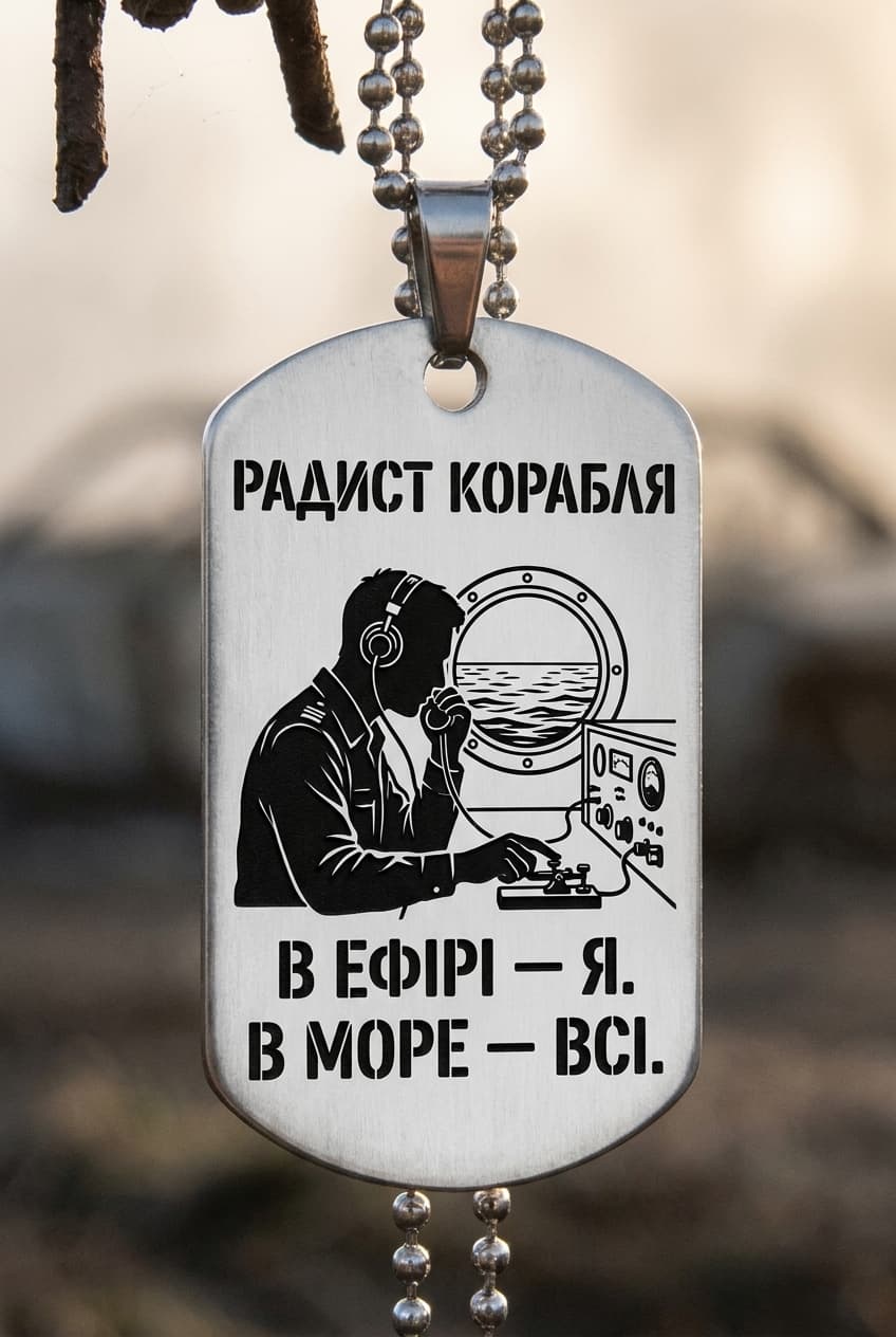 Жетон «РАДИСТ КОРАБЛЯ»