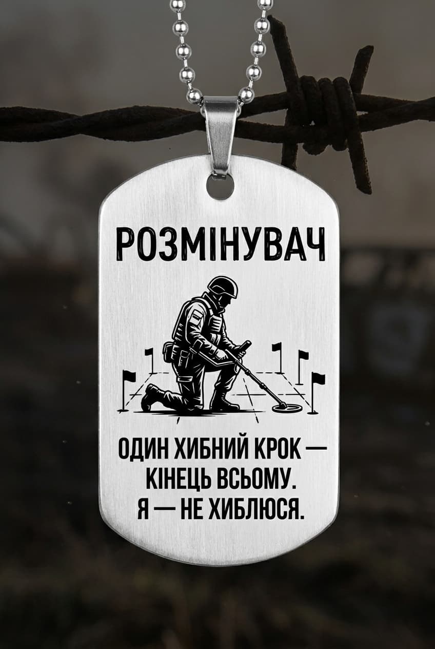 Жетон «РОЗМІНУВАЧ» — CORETAG