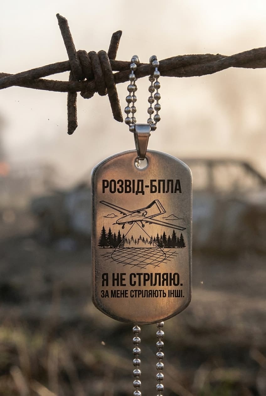 Жетон «РОЗВІД-БПЛА» — CORETAG