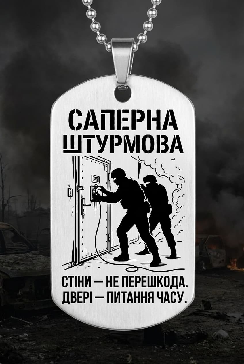 Жетон «САПЕРНА ШТУРМОВА» — CORETAG