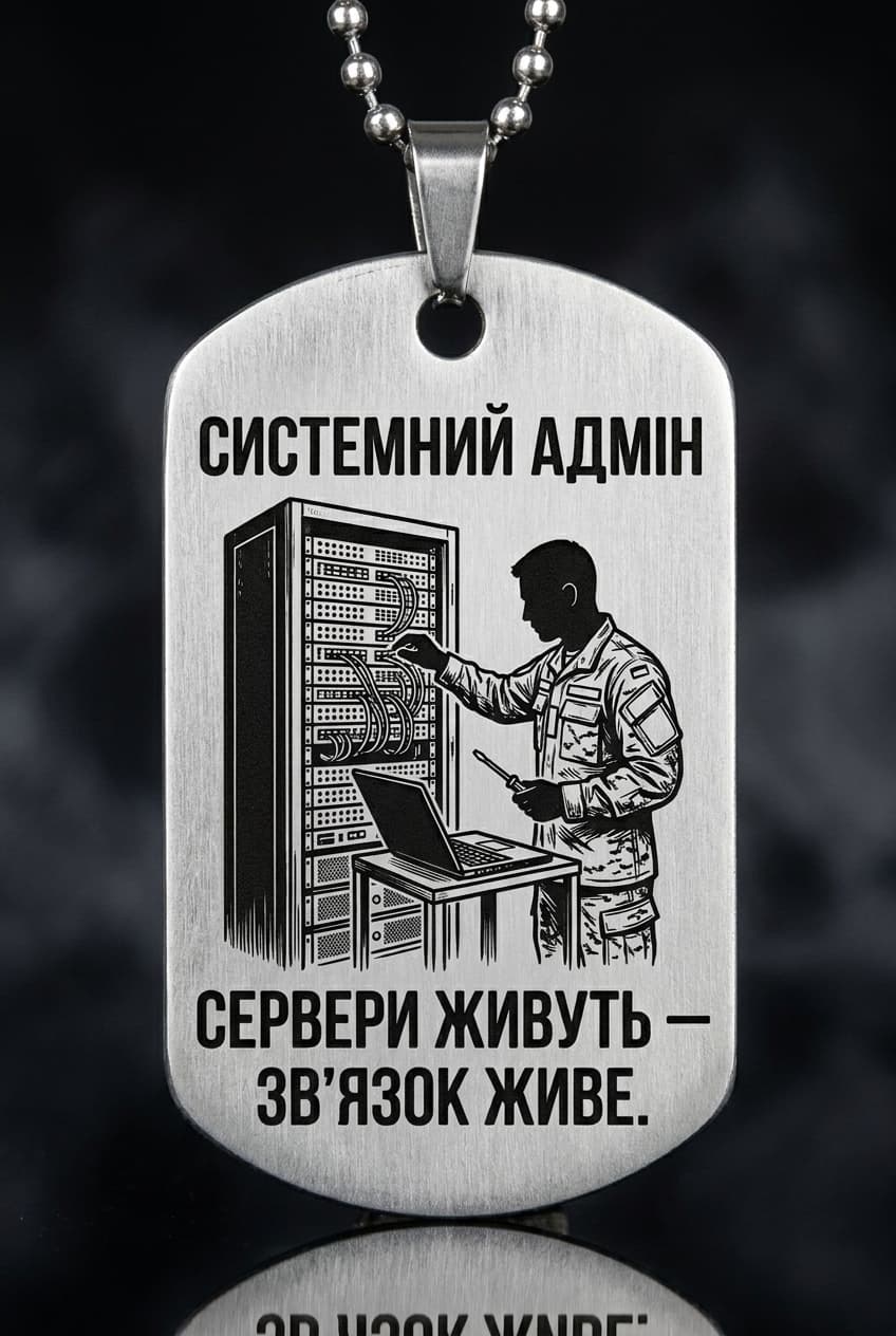 Жетон «СИСТЕМНИЙ АДМІН»